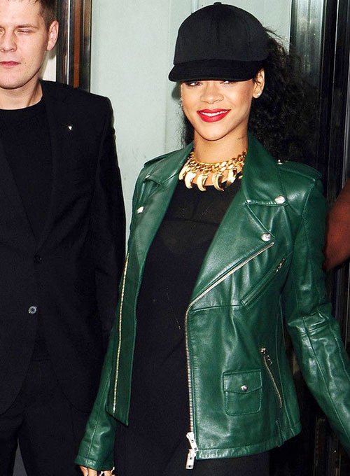 Rihanna Leather Jacket #1
