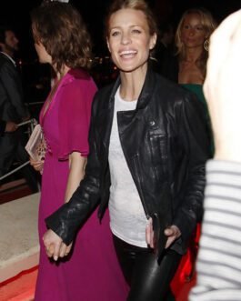 Robin Wright Leather Jacket #1