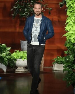 Ryan Gosling Leather Jacket #1