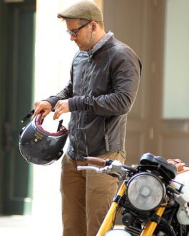 Ryan Reynolds Leather Jacket #2