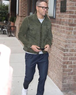 Ryan Reynolds Leather Jacket #3