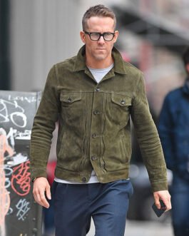 Ryan Reynolds Leather Jacket #3