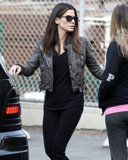 Sandra Bullock Leather Jacket #2