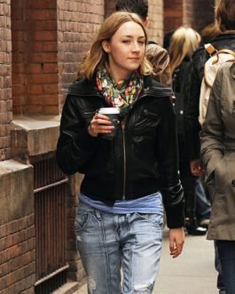 Saoirse Ronan Leather Jacket