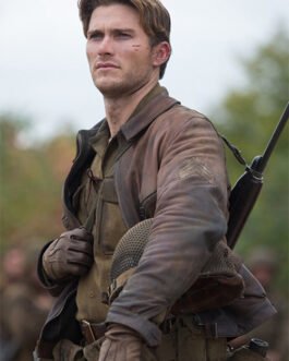 Scott Eastwood Fury Leather Jacket