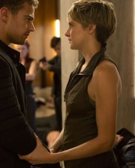 Shailene Woodley Insurgent Leather Vest