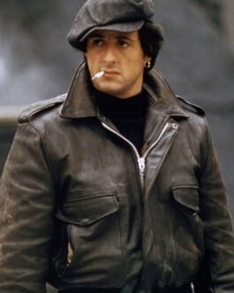 Sylvester Stallone Paradise Alley Leather Jacket