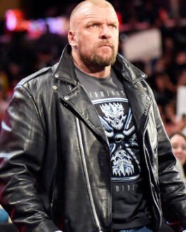 Triple H WWE Leather Jacket