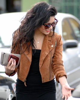 Vanessa Hudgens Leather Jacket #3